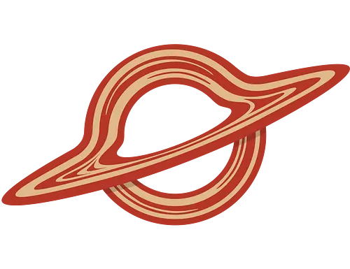 Bacon Attraction - bacon, black hole, blackhole, breakfast, egg, food, galaxy, gravity, pork, sci fi, science, space, stars, surreal, universe