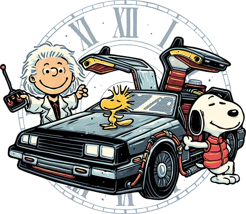 Time Travel Buddies - Cartoons, comics, movie, mash up, parody, funny, humor, time travel