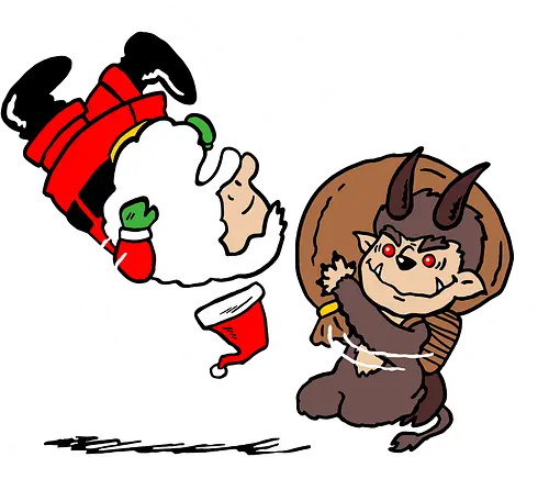Krampus Gag - krampus, christmas, santa