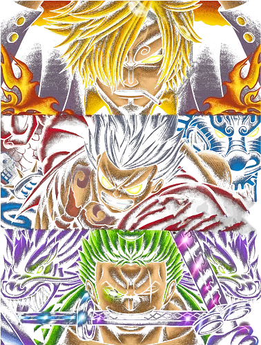 Trio of Legends - Trio of Legends, captain, monkey d ruffy, pirate, strohhut, strawhat, one, piraten, pirat, pirates, piece, schiff, boot, ship, ocean, ozean, meer, grandline, redline, north, east, south, west, blue, schatz, gold, ich werde der könig der piraten, nakama, abenteuer, crew, i will be the pirate king