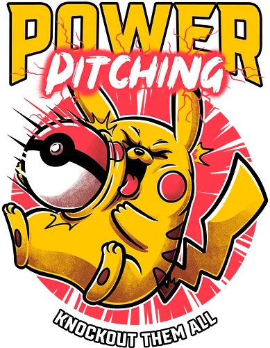 Power Pitcher Ball Anime - retro, vintage, game, video game, electric, eletricity, pet, adventure, fantasy, funny, lightning, poster, classic