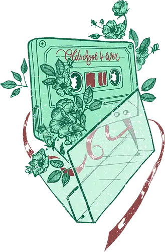 Oldschool 4 Ever - Oldschool, Retro, MC, Kassette, Musik, Fan, Analog