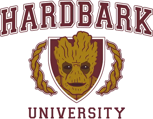 Hardbark! - harvard, university, college, guardians-of-the-galaxy, funny, logo, school, teacher