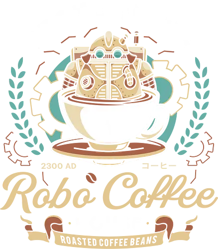 Proto Dome Robo Coffee Crest - chrono, video game, gaming, gamer, rpg, jrpg, cross, frog, glenn, robo, epoch, wings of time, lucca, fantasy, kingdom of zeal