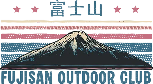 Fujisan Outdoor Club - Japan, Japanese, outdoor, retro, Fujisan, Anime, Manga