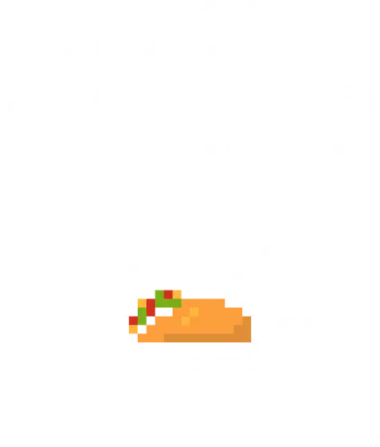 The Taco of Time - taco, 80s, 8bit, food, funny, gamer, gaming, geek, mexican, nostalgia, pixel, retro, taco lover, video game, vintage