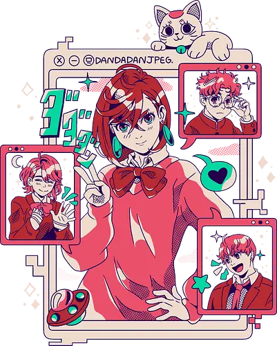 Web friends - Dandadan anime