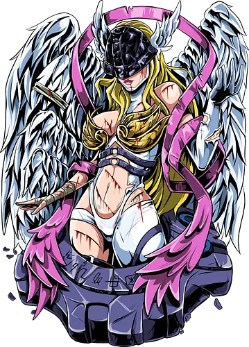 Angewomon - Anime, manga, Angewomon, Digital