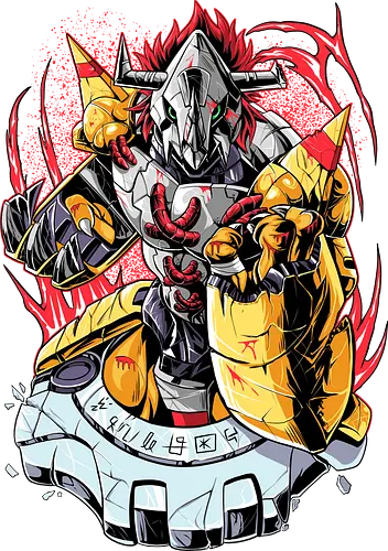 WarGreymon - Anime, manga, wargreymon, Digital