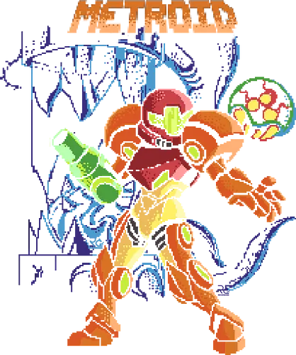 Pixel Bounty Hunter - Bounty Hunter, game, retro, gaming, Console