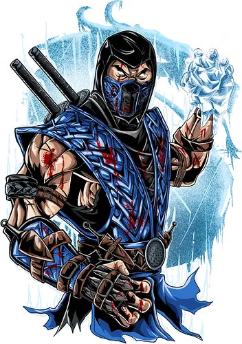 Sub-Zero - MK, Kombat, Subzero, game, gaming