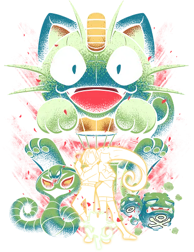 Meowth Balloon - meowth, cute, anime, cat, cats, team rocket, vintage, arbok, weezing, Pocket, pokemon meowth, giovanni, jessie, james, meow thats right, retro, retro vintage, pokemon rocket