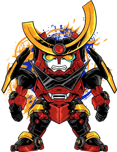 mecha gurren  - anime, manga, mecha, gurrenlagan, cool, chibi, robot, cool, colorful, kids