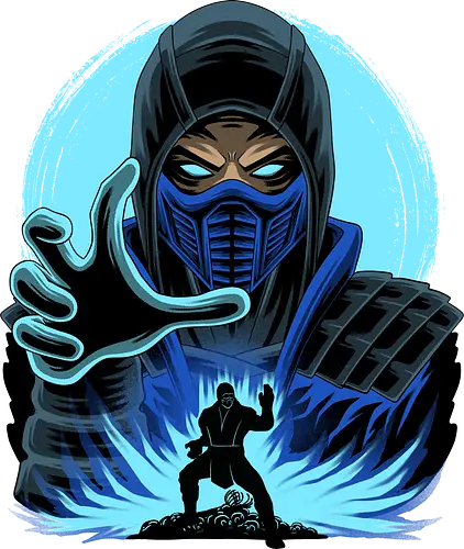 Blue NInja Fighter - Kombat