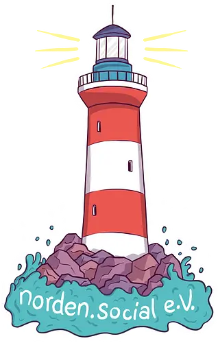 Leuchtturm Rücken - mastodon, leuchtturm, norden Leuchtturm Rücken - mastodon, leuchtturm, norden