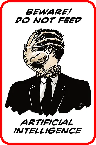 Beware AI - AI, KI, Alien, Guido Kühn, Comic
