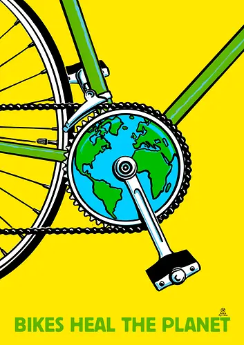 Bikes heal the world