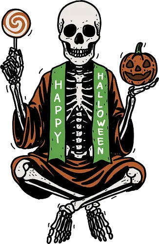 Halloween Night - Halloween, happy Halloween, night, spooky, scary, skeleton, pumpkin, funny, trick or treat
