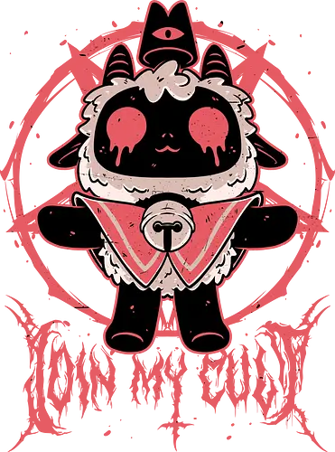 Demon Lamb Lord - Cult, Occultism, Demon, Adventure, Devil, Lord, Leadership, Leader, Dark, Dark Comedy, Dark Humor, Ritual, Pentagram, Metal, Rock, Dark Fantasy, Fantasy, Game, Video Game, Gaming, Indie Game, Indiegame, Demons, Join Me, Join