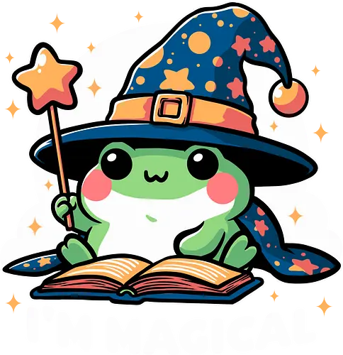 Magical Wizard Frog - cute, frog, wizard, magical, rpg, Pen and Paper, d20, Pen and paper, dungeon master, role-playing game, tabletop, game master, Role-play, Role-playing