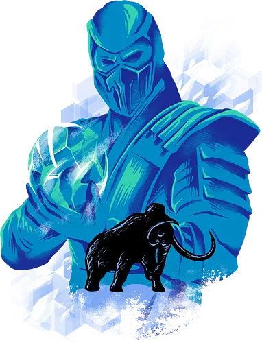 freezing age - mortalkombat, ice, freeze, subzero, scorpion, reptile, fighter, 80s, game, versus, arcade