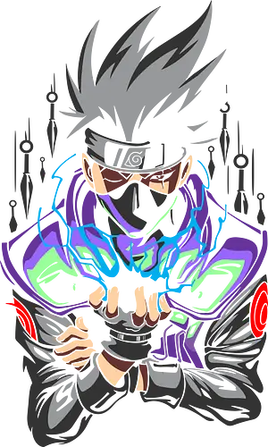 Kakashi Hatake - Kakashi Hatake, anime, manga, naturo, ninja, nerd, japanese