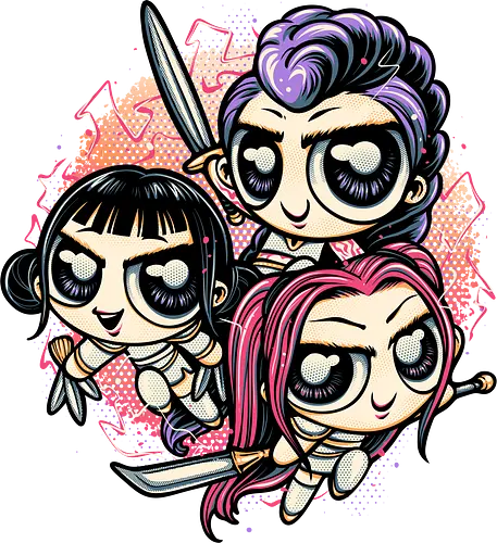 The Power of Music - Movie, hunter, demons, animation, animated, kpop, mash up, cartoons, cute