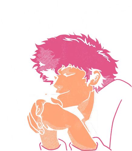 Spike Spiegel - spike, spike spiegel, Cowboy, spike cowboy bebop, jet, faye valentine, edward, vicious, swordfish ii, see you space cowboy, retro anime, anime, space western