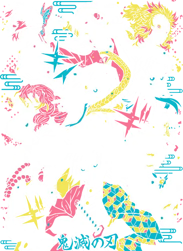 Hashira - 9 Pillars - hashira, Slayer, giyu, gyomei himejima, kimetsu no yaiba, mitsuri, obanai iguro, rengoku, retro anime, sanemi shinazugawa, shinobu, tokito, vintage anime