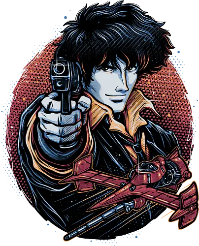 Hunt for the space bounty - Anime, Japanese, space, sci-fi, hunters, animated, animation, TV series, science fiction