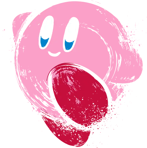 Pink painting - video games, gamer, gaming, pink, painting, retro, cute