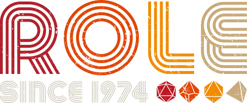 Role since 1974 - role, games, retro, vintage, Pen and Paper, Pen and paper, fantasy, d20
