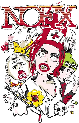 NOFX - Chaotische Krankenschwester Kunst - Kalifornischer Punk Rock - NOFX Punkrock, kalifornische Punkband, NOFX Krankenschwester Kunst, chaotisches Punkdesign, kalifornischer Skatepunk, 80er Ska-Punk, NOFX Hardcore Punk, Underground-Punk-Kultur, satirisches NOFX Design, Punk schwarzer Humor, alternative NOFX Kunst, Punkrock Sozialkritik, unabhängige Punkband, DIY Punkgeist, Loja MacacoRato NOFX NOFX - Chaotische Krankenschwester Kunst - Kalifornischer Punk Rock - NOFX Punkrock, kalifornische Punkband, NOFX Krankenschwester Kunst, chaotisches Punkdesign, kalifornischer Skatepunk, 80er Ska-Punk, NOFX Hardcore Punk, Underground-Punk-Kultur, satirisches NOFX Design, Punk schwarzer Humor, alternative NOFX Kunst, Punkrock Sozialkritik, unabhängige Punkband, DIY Punkgeist, Loja MacacoRato NOFX