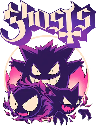 Haunted Ghosts - Ghost Band, Ghost, Haunter, Ghastly