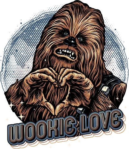 Wookie Love - Film, movie, galactic, galaxy, science fiction, sci-fi, space, warrior