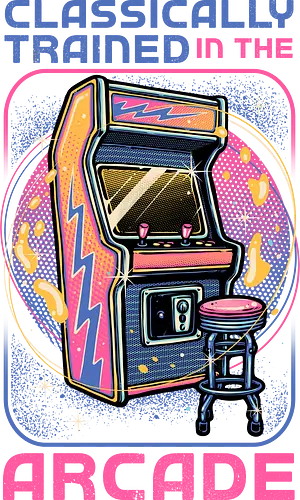 Classic Arcade - Gaming, gamer, vintage, retro gamer, video games, arcade, classic