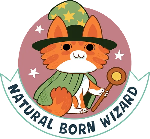 RPG Cats - Natural Born Wizard - RPGArt, FantasyIllustration, DungeonCrawl, CuteFantasy, rpg, Pen and Paper, Katzen, fantasy katzen, Pen and paper, RPG, gaming, fantasy, D20, 20 sided dice, character classes, rollenspiel, rpg, rpg katzen