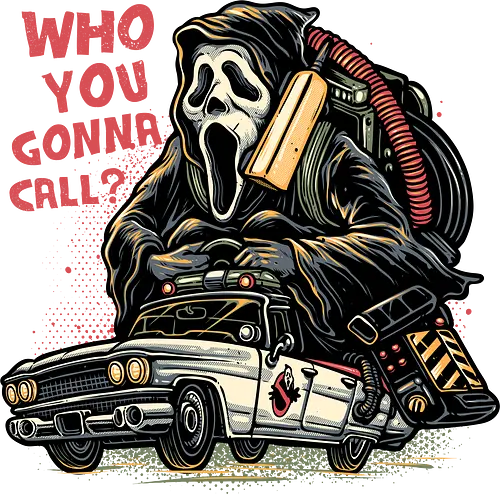 Call the Ghost - Horror, Halloween, horror movies, villain, classic horror, funny, humor, ghost