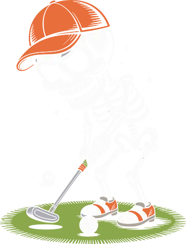 Skeleton Golfer Funny - skeleton golfer t-shirt, funny golf shirt, halloween golf tee, skeleton sports shirt, golf humor t-shirt, spooky golf apparel, cartoon skeleton tee, skull golfer shirt, halloween sports t-shirt, golf player skeleton shirt, funny skeleton shirt, halloween golf gift