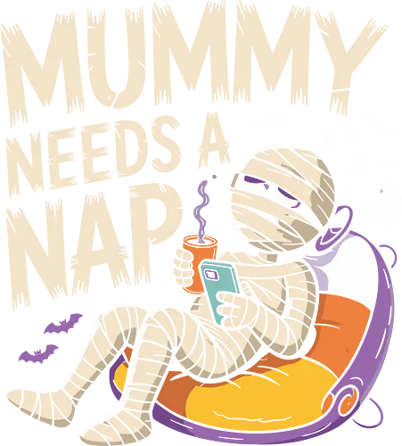Mummy Needs a Nap Funny - mummy needs a nap t-shirt, funny halloween shirt, tired mummy tee, halloween humor t-shirt, spooky funny shirt, coffee lover halloween shirt, cute mummy design tee, halloween costume t-shirt, funny monster shirt, lazy halloween graphic tee, halloween party shirt, mummy coffee shirt