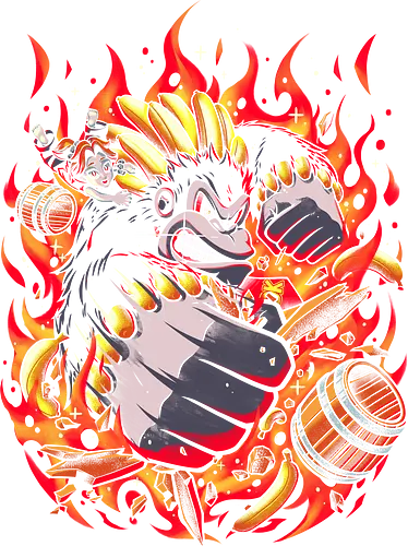 DK Bananza - ananza, retro game, retro gamer, retro games, retro, vintage, retro vintage, gorilla, ape, bananza, games, gamers, vintage authentic, Kong, DK