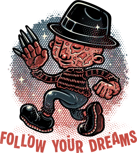 Follow Your Dreams - Horror, Halloween, horror movies, villain, classic horror, cute