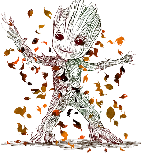 I am fall - kawaii, fall season, cute
