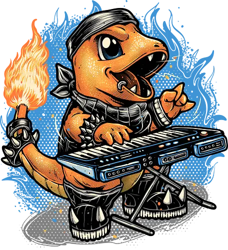 Flaming Rocker - Japanese, video game, animated, animation, gaming, TV series, cartoons, rocker