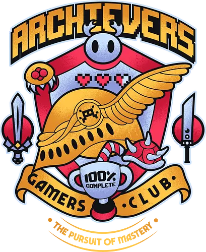 Archievers Gamers Club - gamer, 8bit, adventure, arcade, challenge, choose your weapon, final boss, gamerlife, gaming, geek, nerd, online game, retrogaming, rpg game, video game