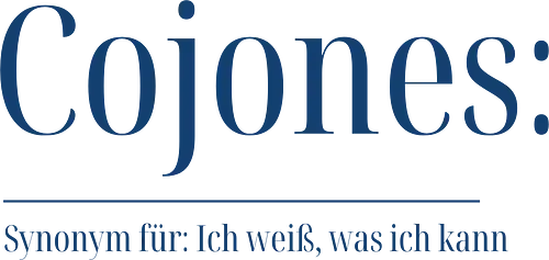 Cojones [koˈxones] | Ich weiß, was ich kann - Cojones, Statement Shirt, ich weiß was ich kann, Selbstvertrauen, Innere Stärke, mut zeigen, Selbstbewusstsein, Mentale Klarheit, Haltung zeigen, Selbstwert erkennen, Empowerment, Stärke tragen, Motivation, Mindset Shirt