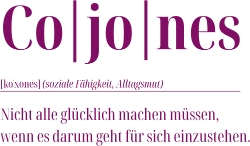 Cojones-Alltagsmut - Cojones, Statement Shirt, Selbstwertverstärker, Selbstvertrauen, Innere Stärke, mut zeigen, Selbstbewusstsein, Mentale Klarheit, Haltung zeigen, Empowerment, Stärke tragen, Motivation, Mindset Shirt