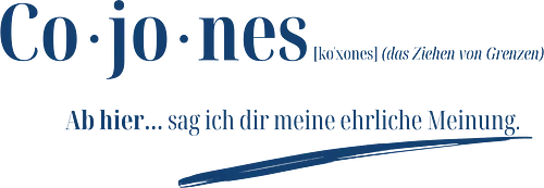 Cojones-Grenzen ziehen - Cojones, Statement Shirt, Grenzen Ziehen, Ehrliche Meinung, Für sich einstehen, Selbstvertrauen, Innere Stärke, mut zeigen, Selbstbewusstsein, Mentale Klarheit, Haltung zeigen, Empowerment, Stärke tragen, Motivation, Mindset Shirt