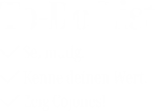 Cojones-To-Do List - Cojones, Statement Shirt, To Do List, Mutig Sein, Eigenen Wert kennen, Selbstvertrauen, Innere Stärke, mut zeigen, Selbstbewusstsein, Mentale Klarheit, Haltung zeigen, Empowerment, Stärke tragen, Motivation, Mindset Shirt