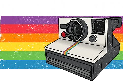 I am this old vintage - retro, vintage, logo, Photography, photograph, photo, camera, raimbow flag, funny tees, 80s, 90s